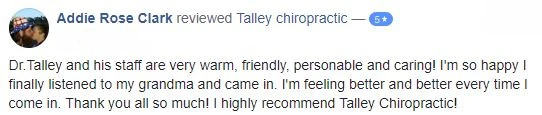Chiropractic Granite City IL Testimonial Addie R Chiropractic Granite City IL Testimonial Addie R