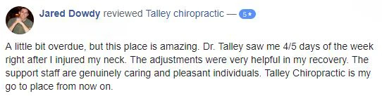 Chiropractic Granite City IL Testimonial Jared D Chiropractic Granite City IL Testimonial Jared D